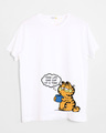 Shop One Cat One Cup Half Sleeve T-Shirt (GL)-Front
