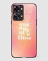 Shop One Day At A Time Premium Glass Case for OnePlus Nord 2T 5G-Front
