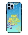 Shop One Mental Breakdown Premium Glass Cover for Apple iPhone 13 Pro-Front