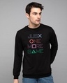 Shop One More Game Fleece Light Sweatshirts-Front