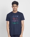 Shop One More Game Half Sleeve T-Shirt-Front