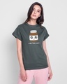 Shop One True Love Boyfriend T-Shirt Nimbus Grey-Front