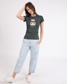 Shop One True Love Half Sleeve T-Shirt Nimbus Grey-Design