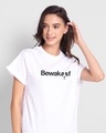 Shop Oof Panda  Boyfriend T-Shirt-Front