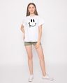 Shop Oops Smiley Boyfriend T-Shirt-Full