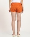 Shop Women's Orange All Over Printed Boxer Shorts-Design