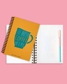 Shop Orange Life Happens Coffee Helps Notepad (50 Pages)-Design