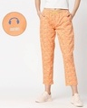 Shop Orange Rush AOP Pyjamas-Front