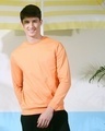 Shop Men's Orange Rush Sweater-Front