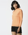 Shop Women's Orange Rush Sweater-Design