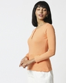 Shop Orange Rush Full Sleeves Henley T-Shirt-Design
