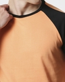 Shop Orange Rush Shoulder Sleeve Raglan T-Shirt