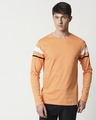 Shop Orange Rush Sports Trim Full Sleeves-Design