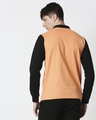 Shop Orange Rush Turtle Neck Zipper Fleece Sweatshirt