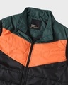 Shop Men's Multicolor Color Block Puffer Jacket