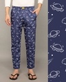 Shop Outer Space All Over Printed Pyjamas-Front