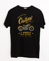 Shop Outlaw Legend Half Sleeve T-Shirt-Front