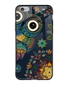 Shop Owl Art Printed Premium Glass Cover For iPhone 6S (Impact Resistant, Matte Finish)-Front