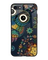 Shop Owl Art Printed Premium Glass Cover For iPhone 7 (Impact Resistant, Matte Finish)-Front