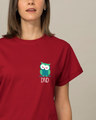 Shop Owl Dnd Boyfriend T-Shirt-Front