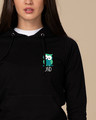 Shop Owl Dnd Fleece Hoodies-Front