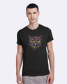 Shop Owl Half T Shirt-Front
