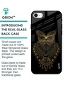 Shop Owl Printed Silicon Glass Cover For iPhone SE 2022 (Light Weight, Impact Resistant)-Design