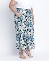Shop Women's Multicolor Floral Print Plus Size Palazzo-Full