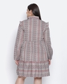 Shop Women's Multicolor Geometric Print Regular Fit Dress-Design