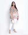 Shop Women's Multicolor Geometric Print Regular Fit Top-Full
