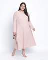 Shop Women's Pink Regular Fit Dress-Design