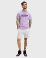 Shop Pack of 2 Men's Purple & Black Printed T-shirts-Full