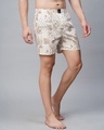 Shop Pack of 2 Men's Black & White Paisley Printed Boxers
