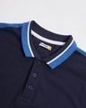 Shop Pack of 2 Men's White & Blue Polo T-shirts