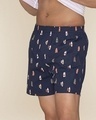 Shop Pack of 2 Men's Blue All Over Printed Boxers
