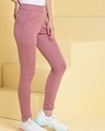 Shop Pack of 2 Women's Black & Pink Track Pants-Design