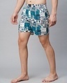 Shop Pack of 3 Men's Multicolor All Over Printed Boxers