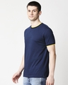 Shop Pageant Blue Varsity Half Sleeve T-Shirt-Design