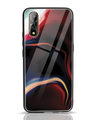 Shop Paint Swirls Vivo S1 Glass Mobile Cover-Front