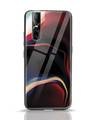 Shop Paint Swirls Vivo V15 Pro Glass Mobile Cover-Front