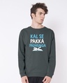 Shop Pakka Padhunga Fleece Light Sweatshirt-Front