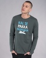 Shop Pakka Padhunga Full Sleeve T-Shirt-Front