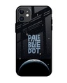 Shop Pale Blue Dot Premium Glass Cover for Apple iPhone 11-Front