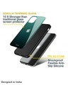 Shop Palm Green Premium Glass Cover For iPhone 13 mini (Impact Resistant, Matte Finish)-Design