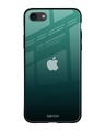 Shop Palm Green Premium Glass Cover For iPhone 7 (Impact Resistant, Matte Finish)-Front