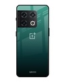 Shop Palm Green Premium Glass Cover For OnePlus 10 Pro 5G (Impact Resistant, Matte Finish)-Front