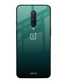 Shop Palm Green Premium Glass Cover For OnePlus 8 (Impact Resistant, Matte Finish)-Front