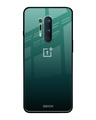 Shop Palm Green Premium Glass Cover For OnePlus 8 Pro (Impact Resistant, Matte Finish)-Front