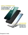 Shop Palm Green Premium Glass Cover For  S22 Plus 5G(Impact Resistant, Matte Finish)-Design