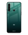 Shop Palm Green Premium Glass Cover For Xiaomi Redmi Note 8 (Impact Resistant, Matte Finish)-Front